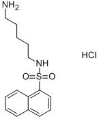CAS 登录号：35517-11-4， N-(5-氨基戊基)-1-萘磺酰胺盐酸盐