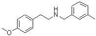 CAS 登录号：355381-73-6， 2-(4-甲氧基苯基)-N-(3-甲基苄基)乙胺
