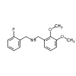 CAS#: 355382-01-3, 1-(2,3-Dimethoxyphenyl)-N-(2-Fluorobenzyl)Methanamine