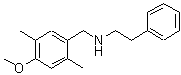 CAS 登录号：355383-21-0， N-(4-甲氧基-2,5-二甲基苄基)-2-苯基乙胺