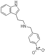 CAS 登录号：355815-83-7， 2-(1H-吲哚-3-基)-N-(4-硝基苄基)乙胺