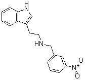 CAS 登录号：355816-40-9， 2-(1H-吲哚-3-基)-N-(3-硝基苄基)乙胺