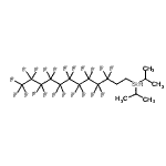 CAS#: 356056-16-1, (3,3,4,4,5,5,6,6,7,7,8,8,9,9,10,10,11,11,12,12,12-Henicosafluorododecyl)(Diisopropyl)Silane