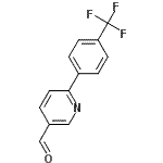CAS 登录号：356058-14-5， 6-[4-(三氟甲基)苯基]烟醛