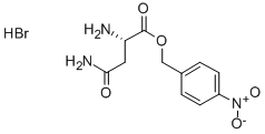 CAS 登录号：3561-57-7， L-天冬氨酰胺(4-硝基苯基)甲基酯单氢溴酸盐