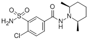 CAS#: 3563-77-7, 4-Chloro-N-(2,6-Dimethylpiperidin-1-Yl)-3-Sulfamoylbenzamide