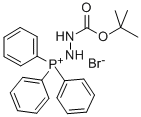 CAS 登录号：356534-53-7， 1-(叔丁基氧羰基)-2-三苯基鏻肼溴化物