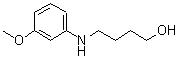CAS#: 356539-28-1, 4-(3-Methoxy-Phenylamino)-Butan-1-Ol