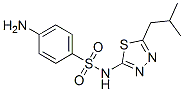CAS#: 3571-94-6, 4-Amino-N-[5-(2-Methylpropyl)-1,3,4-Thiadiazol-2-Yl]Benzenesulfonamide