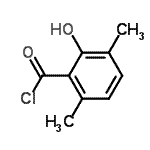 CAS#: 35716-43-9, 2-Hydroxy-3,6-Dimethylbenzoyl Chloride
