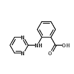 CAS#: 35716-51-9, 2-(2-Pyrimidinylamino)Benzoic Acid
