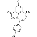CAS#: 357166-51-9, 2-Acetyl-4-Chloro-6-Nitrophenyl 4-Aminobenzoate