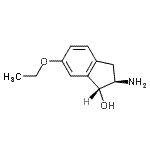 CAS 登录号：357407-90-0， (1R,2R)-2-氨基-6-乙氧基-茚满-1-醇