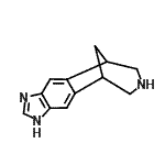 CAS 登录号：357424-12-5， 5,7,13-三氮杂四环[9.3.1.0<sup>2,10</sup>.0<sup>4,8</sup>]十五碳-2(10),3,5,8-四烯