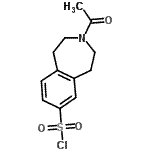 CAS#: 35760-18-0, 3-Acetyl-2,3,4,5-Tetrahydro-1H-3-Benzazepine-7-Sulfonyl Chloride