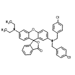 CAS#: 35783-51-8, 2'-[Bis(4-Chlorobenzyl)Amino]-6'-(Diethylamino)-3H-Spiro[2-Benzofuran-1,9'-Xanthen]-3-One