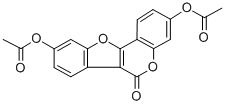 CAS#: 35826-57-4, 3,9-Diacetoxy-6H-benzofuro[3,2-c][1]benzopyran-6-one