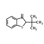 CAS#: 35844-59-8, 2-(2-Methyl-2-Propanyl)-2,3-Dihydro-1,3-Benzothiazole