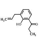 CAS 登录号：35888-91-6， 1-(3-烯丙基-2-羟基苯基)-1-丙酮