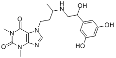 CAS#: 35899-39-9, 7-[3-[[2-(3,5-Dihydroxyphenyl)-2-Hydroxyethyl]Amino]Butyl]-1,3-Dimethylpurine-2,6-Dione