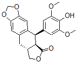 CAS#: 3590-93-0, (5aR,8aR,9R)-9-(4-Hydroxy-3,5-Dimethoxy-Phenyl)-5a,6,8a,9-Tetrahydro-5H-Isobenzofurano[5,6-f][1,3]Benzodioxol-8-One