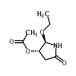 CAS#: 359012-49-0, (2R,3S)-2-Ethoxy-5-Oxo-3-Pyrrolidinyl Acetate