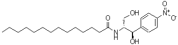 CAS#: 35922-06-6, N-[(1R,2R)-1,3-Dihydroxy-1-(4-Nitrophenyl)-2-Propanyl]Tetradecanamide