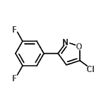 CAS#: 359424-44-5, 5-Chloro-3-(3,5-Difluorophenyl)-1,2-Oxazole