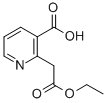 CAS 登录号：35969-51-8， 2-(2-乙氧基-2-氧代乙基)烟酸