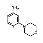 CAS#: 35980-77-9, 2-(4-Morpholinyl)-4-Pyridinamine