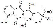 CAS#: 35994-56-0, 9-Acetyl-6,9,11-Trihydroxy-4-Methoxy-8,10-Dihydro-7H-Tetracene-5,12-Dione