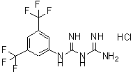 CAS 登录号：36068-40-3， 1-[3,5-二(三氟甲基)苯基]双胍盐酸盐