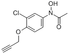 CAS 登录号：36072-88-5， 2-(3-氯-4-丙-2-炔氧基苯基)-N-羟基乙酰胺