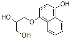 CAS 登录号：36112-96-6， 3-(4-羟基萘-1-基)氧基丙烷-1,2-二醇