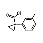CAS#: 361211-23-6, 1-(3-Fluorophenyl)Cyclopropanecarbonyl Chloride