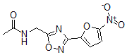 CAS#: 36133-88-7, N-[[3-(5-Nitrofuran-2-Yl)-1,2,4-Oxadiazol-5-Yl]Methyl]Acetamide