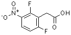 CAS 登录号：361336-78-9， (2,6-二氟-3-硝基苯基)乙酸