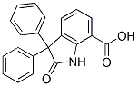CAS 登录号:36137-11-8, 2-氧代-3,3-二(苯基)-1H-吲哚-7-羧酸