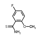 CAS#: 361548-86-9, 5-Fluoro-2-Methoxybenzenecarbothioamide