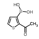 CAS 登录号：36155-74-5， (2-乙酰基-3-噻吩基)硼酸