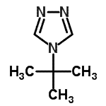 CAS#: 36175-37-8, 4-(2-Methyl-2-Propanyl)-4H-1,2,4-Triazole