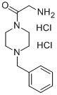 CAS 登录号：361979-30-8， 2-氨基-1-(4-苄基-哌嗪-1-基)-乙酮二盐酸盐