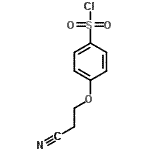 CAS#: 362476-05-9, 4-(2-Cyanoethoxy)Benzenesulfonyl Chloride