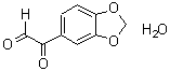 CAS 登录号：362609-92-5， 3,4-(亚甲二氧基)苯基乙二醛水合物
