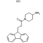 CAS#: 36397-19-0, 9H-Fluoren-9-Ylmethyl 4-Amino-1-Piperidinecarboxylate Hydrochloride (1:1)