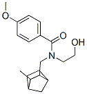 CAS#: 36398-86-4, N-(2-Hydroxyethyl)-4-Methoxy-N-[(5-Methyl-6-Bicyclo[2.2.1]Heptanyl)Methyl]Benzamide