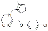 CAS 登录号：36398-89-7， 2-(4-氯苯氧基)-N-(2-羟基乙基)-N-[(5-甲基-6-双环[2.2.1]庚烷基)甲基]乙酰胺