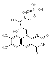 CAS#: 36408-16-9, [5-(7,8-Dimethyl-2,4-Dioxopyrimido[4,5-b]Quinolin-10-Yl)-2,3,4-Trihydroxypentyl] Dihydrogen Phosphate