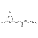 CAS#: 364327-11-7, (2E)-N-Allyl-3-(3,5-Dihydroxyphenyl)Acrylamide