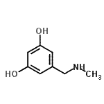 CAS#: 364365-85-5, 5-[(Methylamino)Methyl]-1,3-Benzenediol
